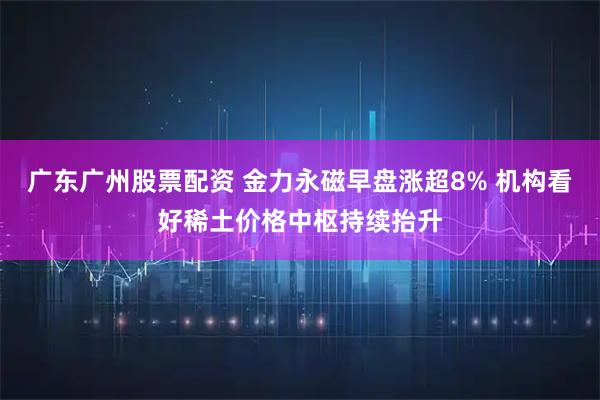 广东广州股票配资 金力永磁早盘涨超8% 机构看好稀土价格中枢持续抬升